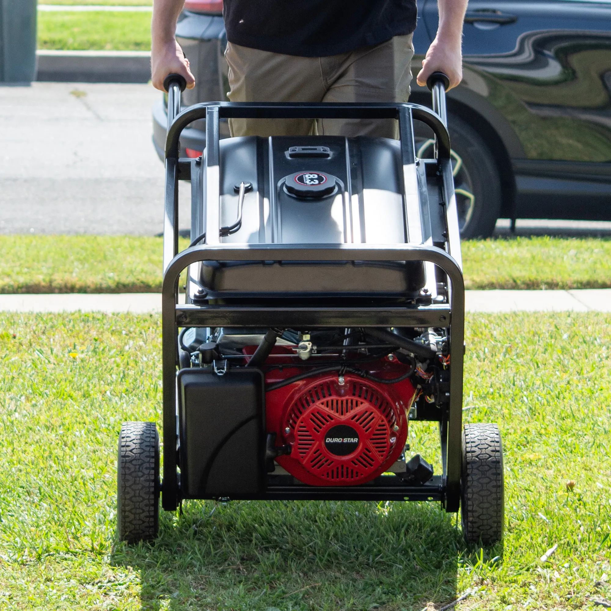 13,000 Watt Dual Fuel Portable Generator w/ CO Alert