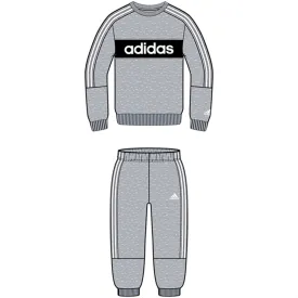 adidas Light Grey Heather Sweat Set