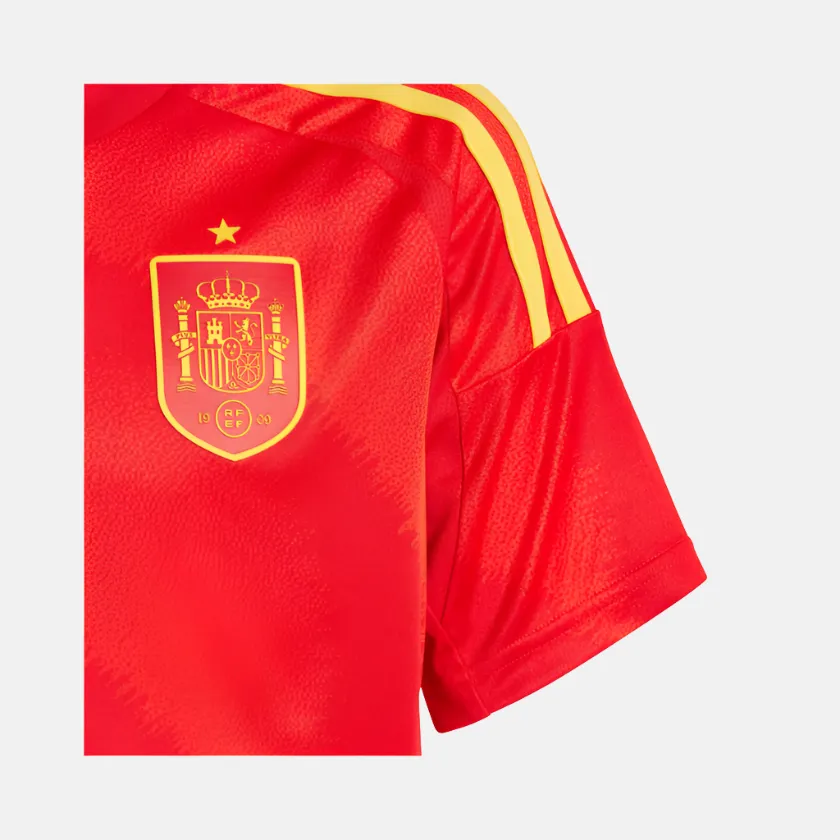 Adidas Spain 24 Home Kids Football Jersey (7-16 Years) -Better Scarlet