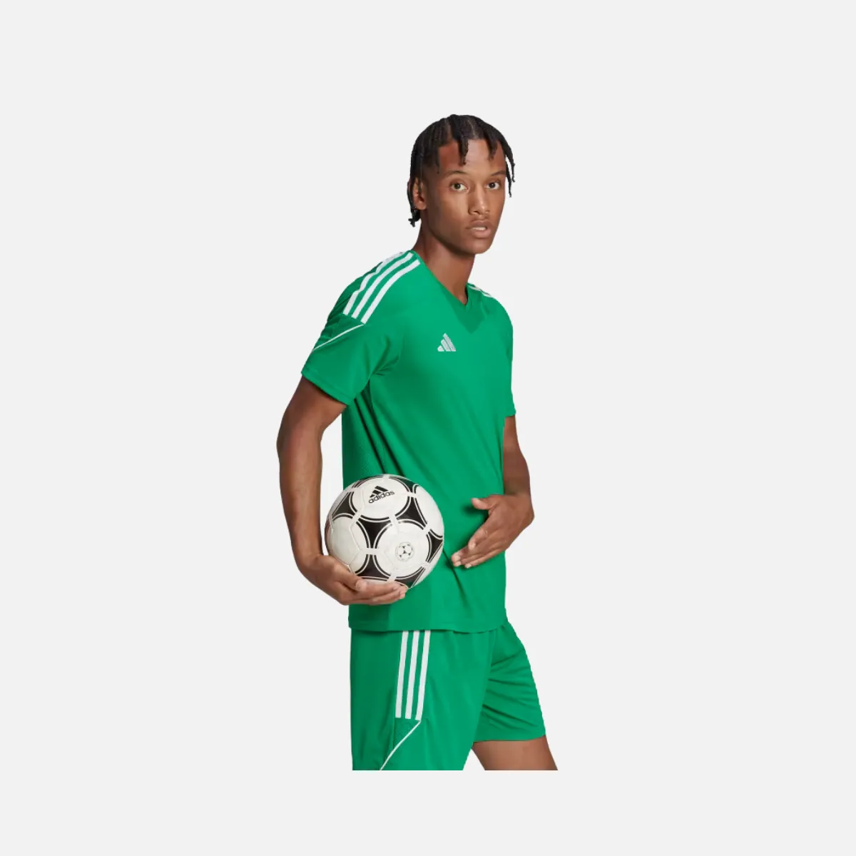 Adidas Tiro 23 League Men's Football Jersey -Team Green / White