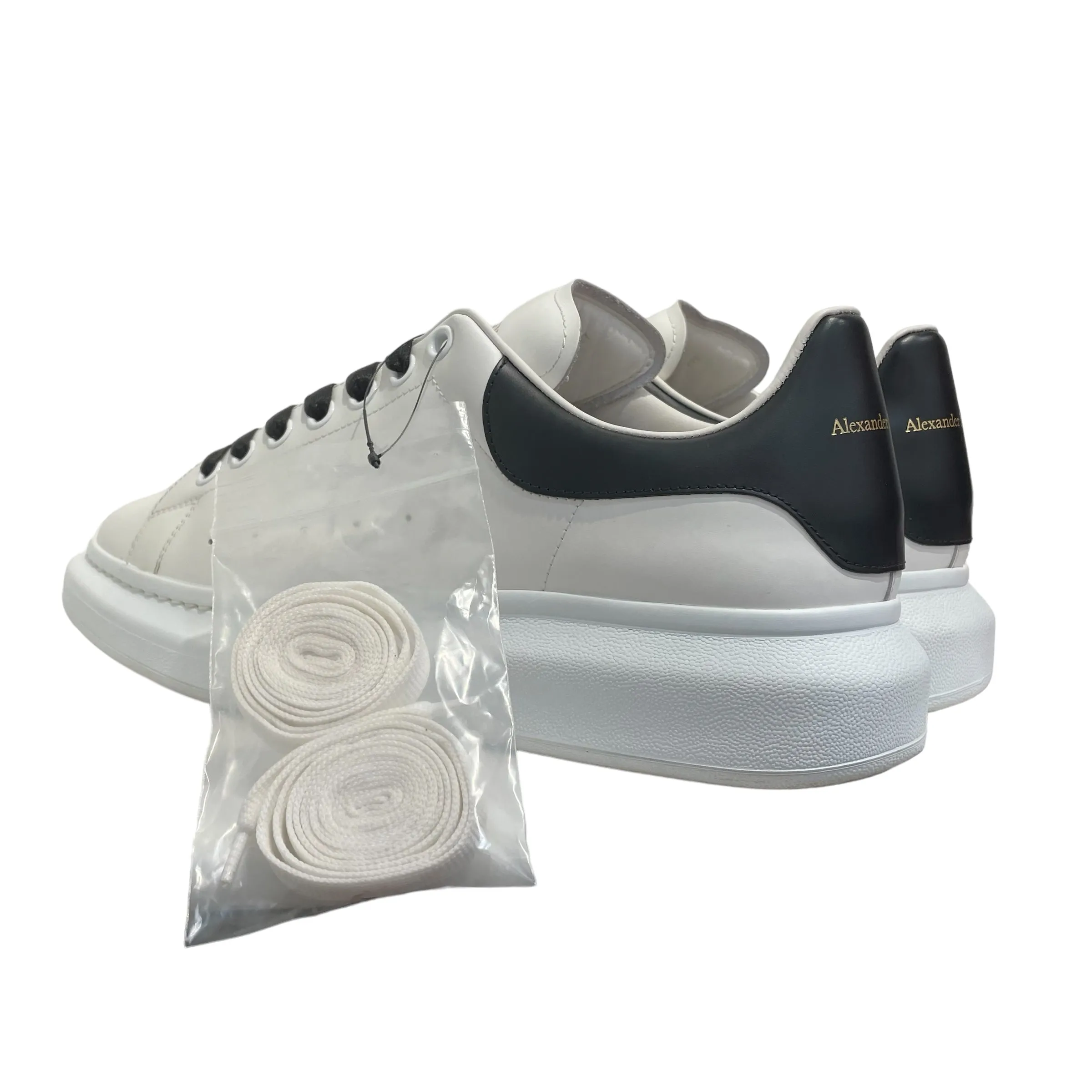 Alexander McQueen/Low-Sneakers/EU 45/Leather/WHT/553680