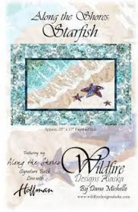 Along the Shores Starfish Individual Wallhanging Laser Kit with Pattern