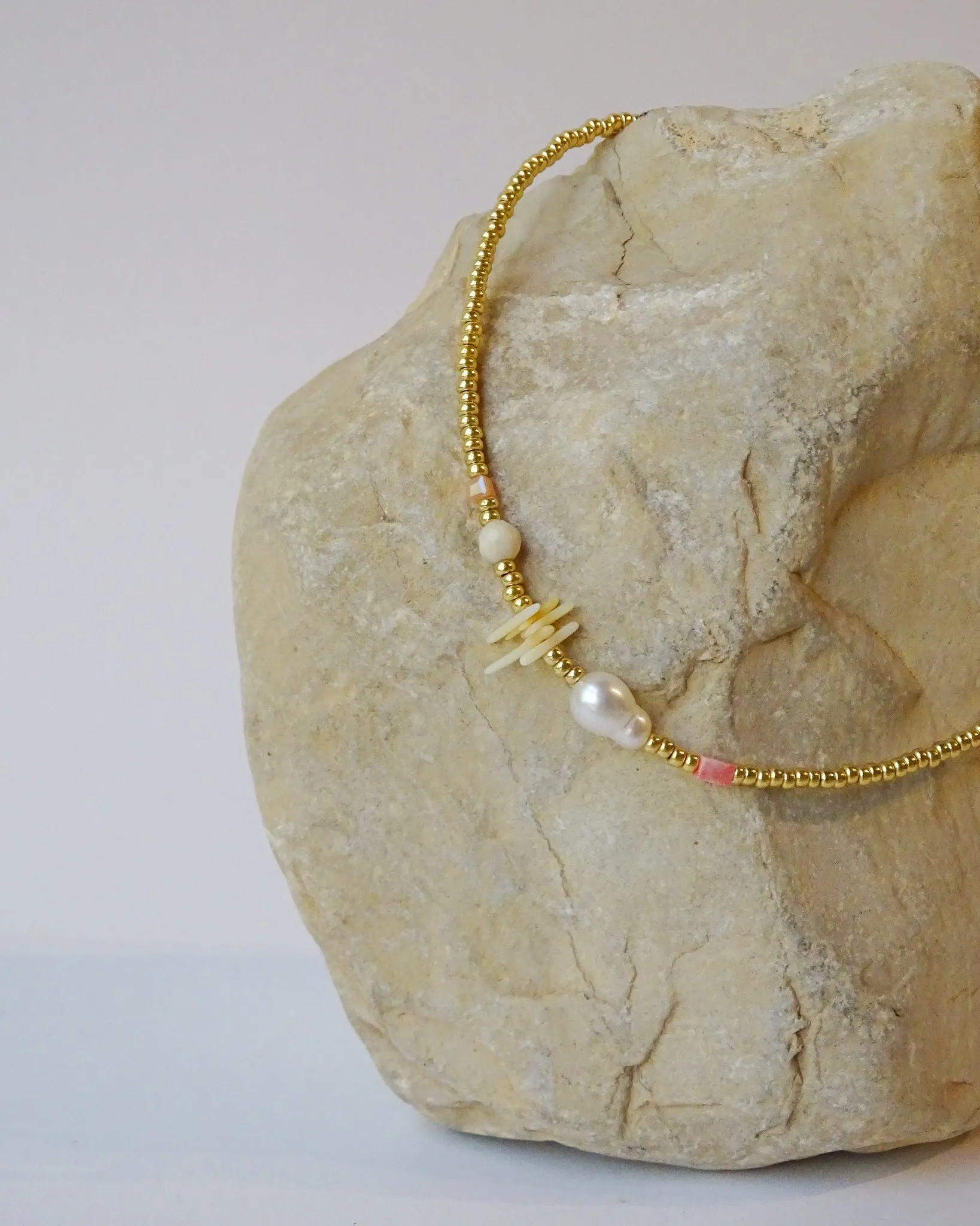 Anklet Coral Beach Gold