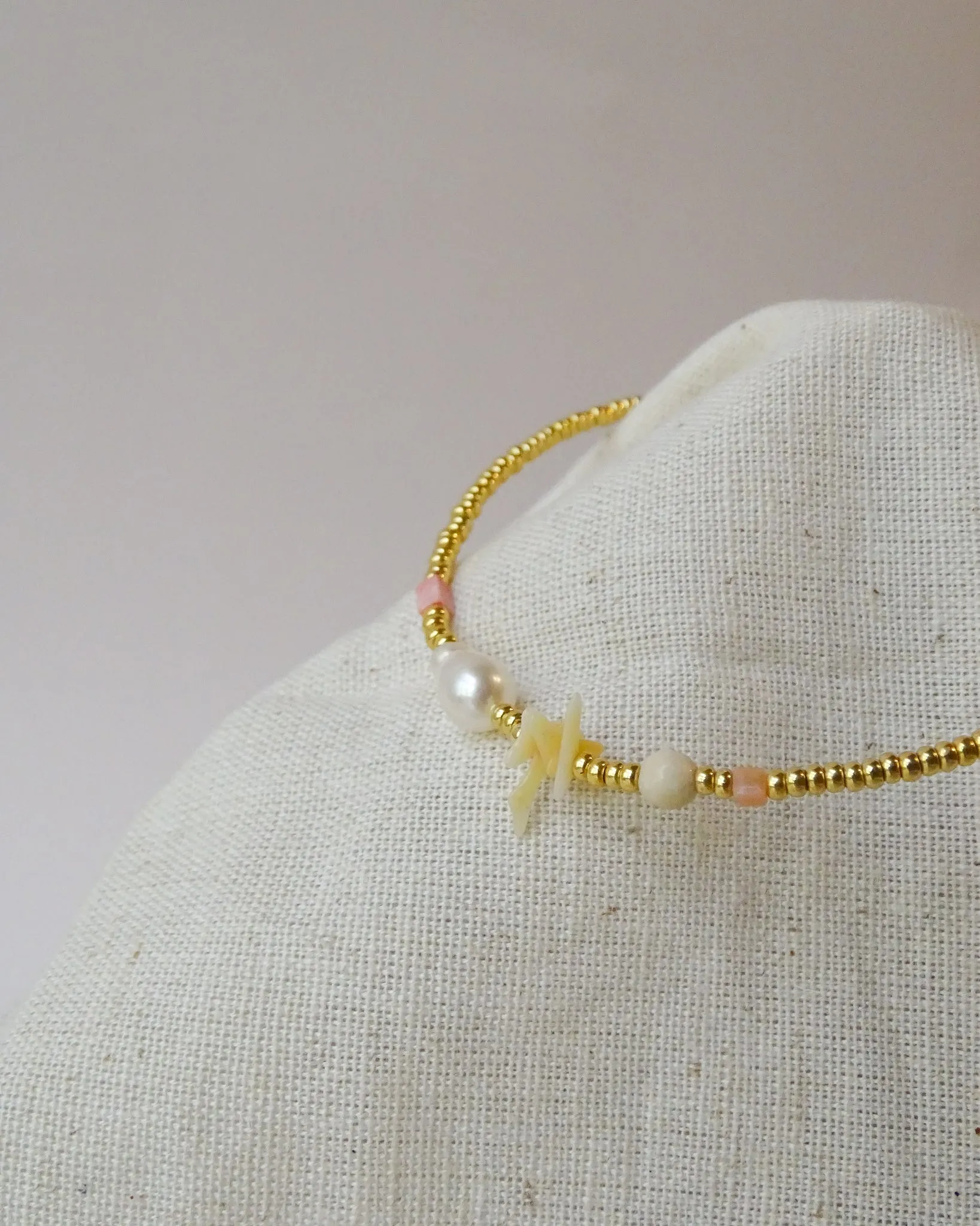 Anklet Coral Beach Gold