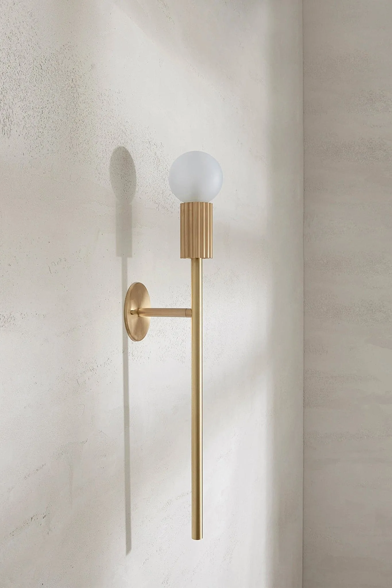 Attalos Wall Light, Brass