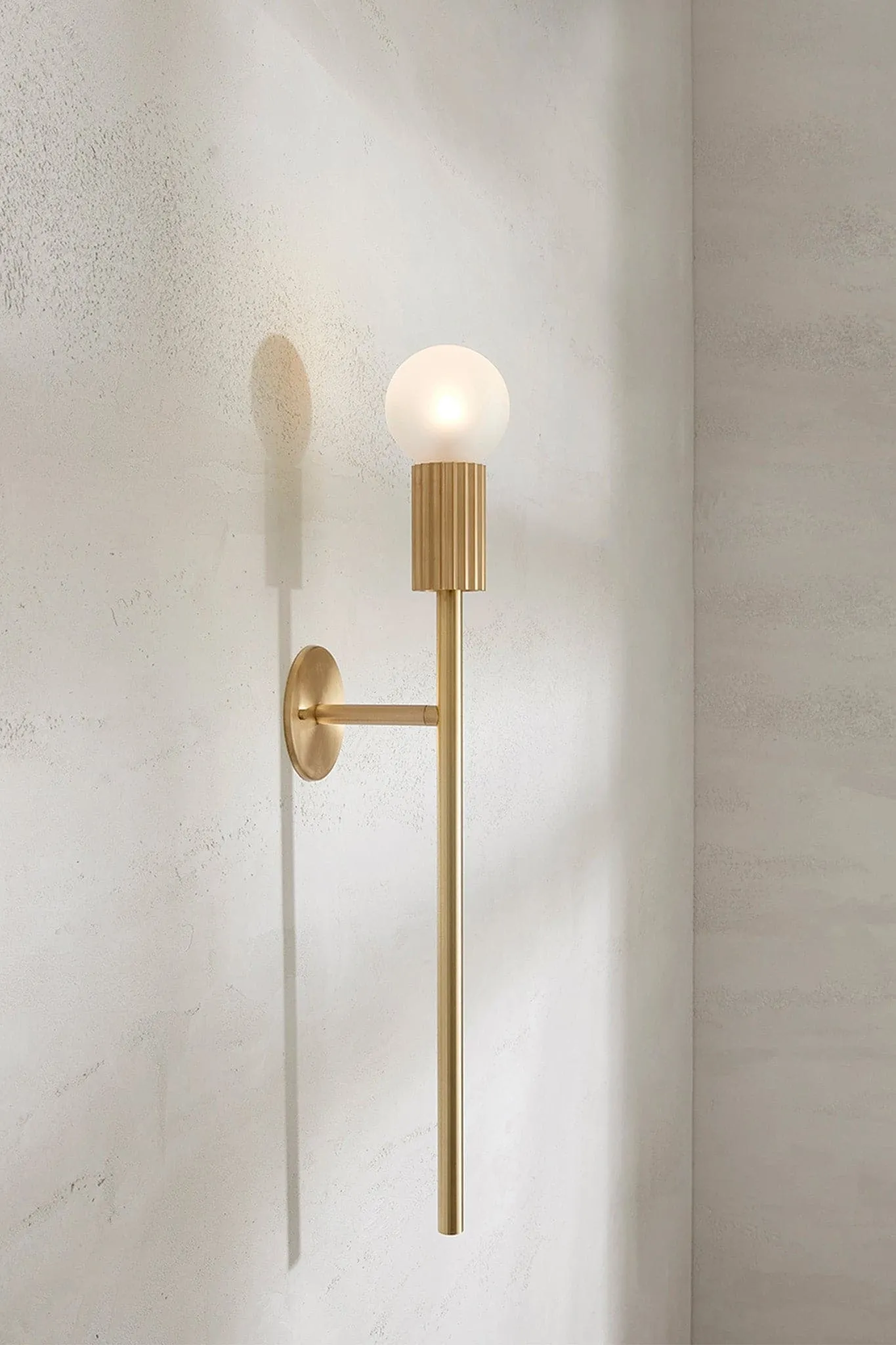 Attalos Wall Light, Brass