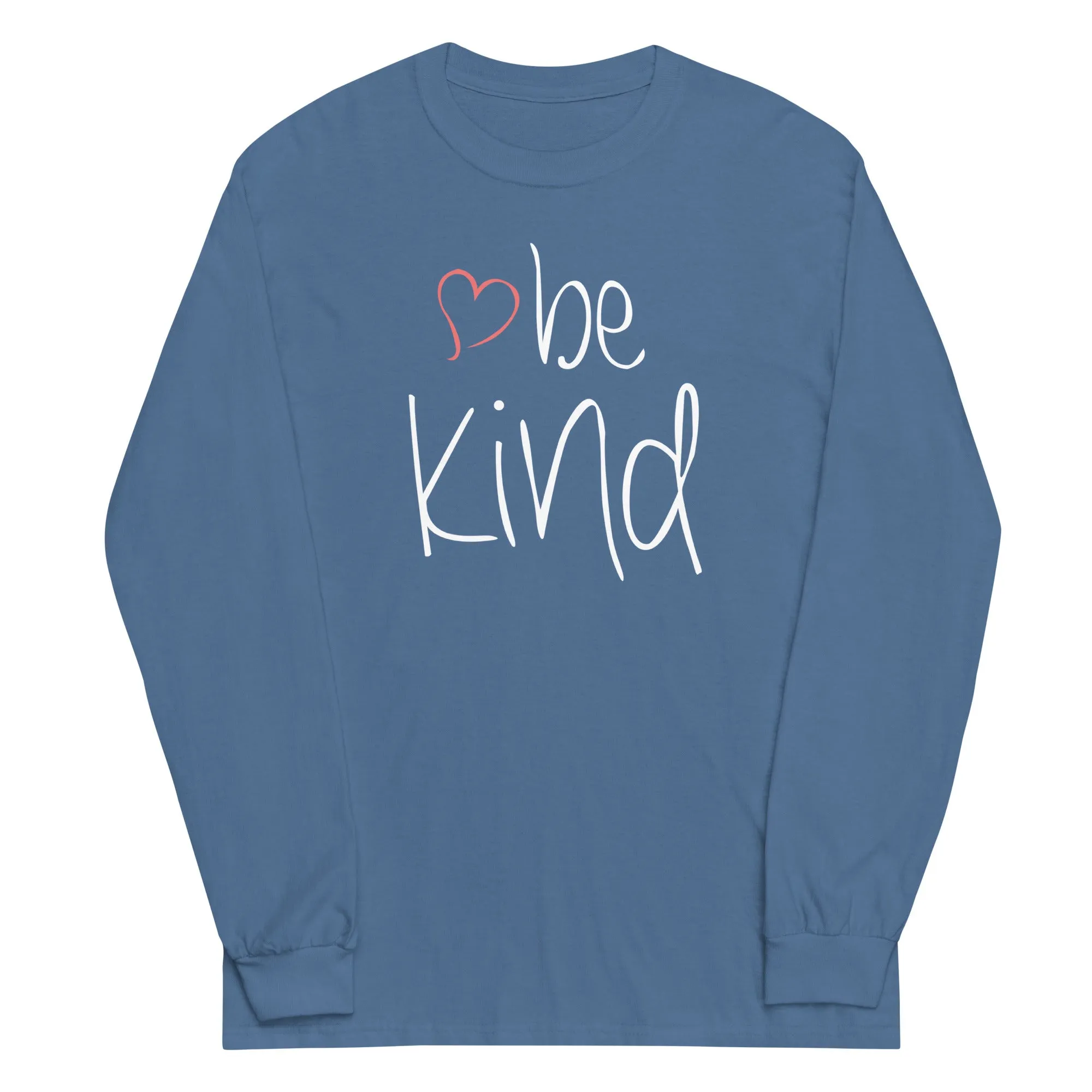 be kind Heart Plus Size Long Sleeve Shirt - Several Colors Available