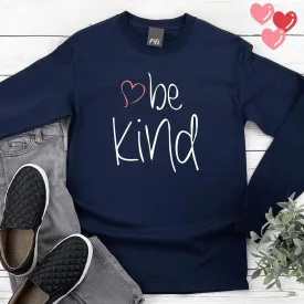 be kind Heart Plus Size Long Sleeve Shirt - Several Colors Available