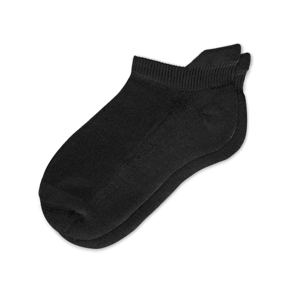 Black Ankle Diabetic Socks