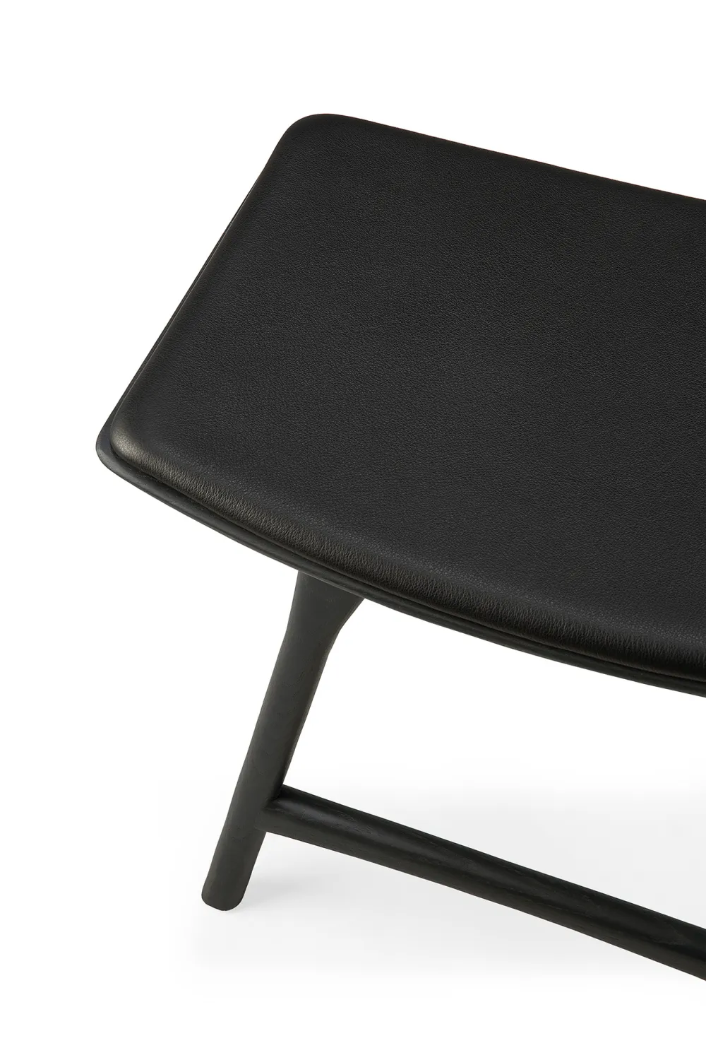 Black Oak Accent Stool | Ethnicraft Osso