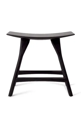 Black Oak Accent Stool | Ethnicraft Osso