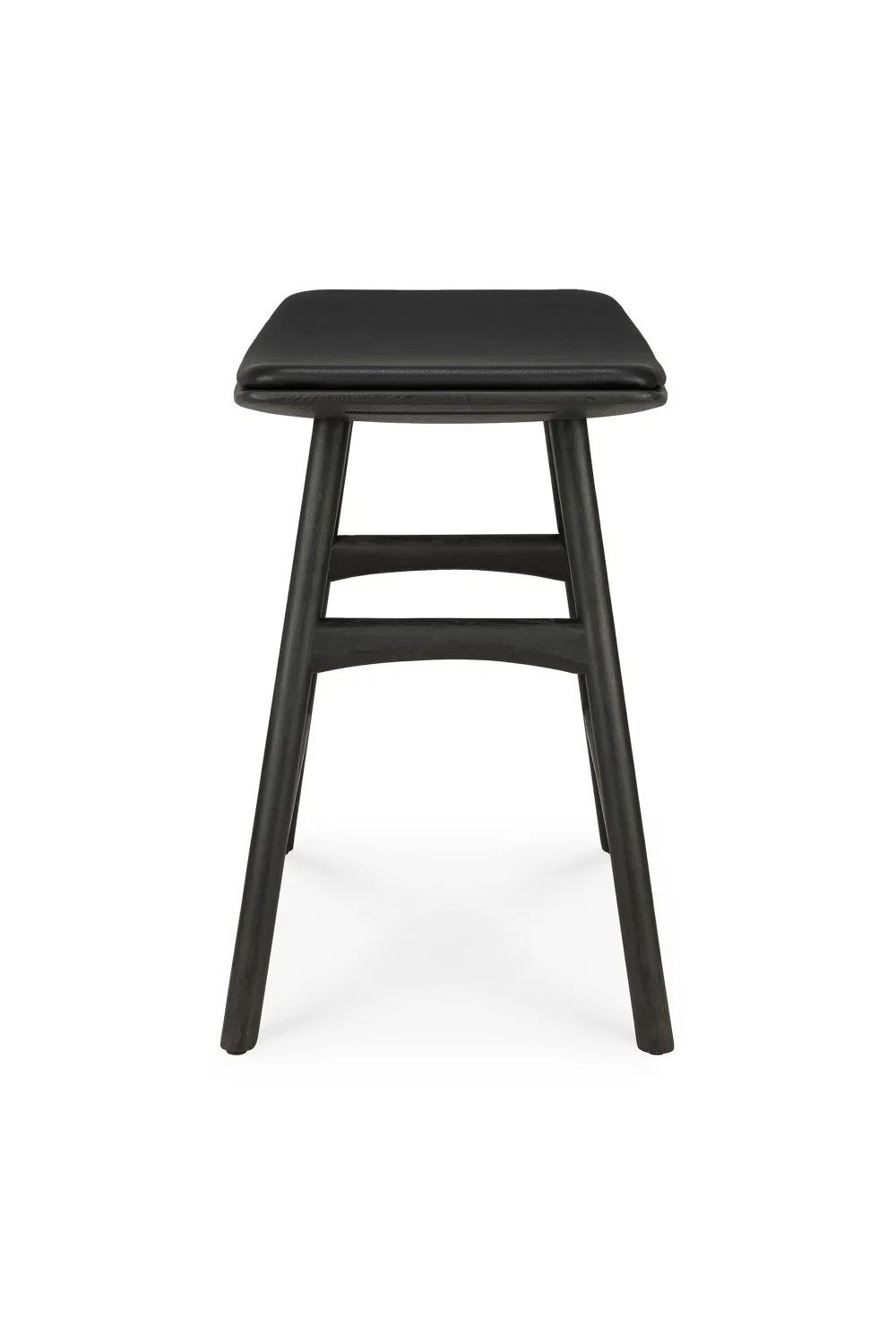 Black Oak Accent Stool | Ethnicraft Osso