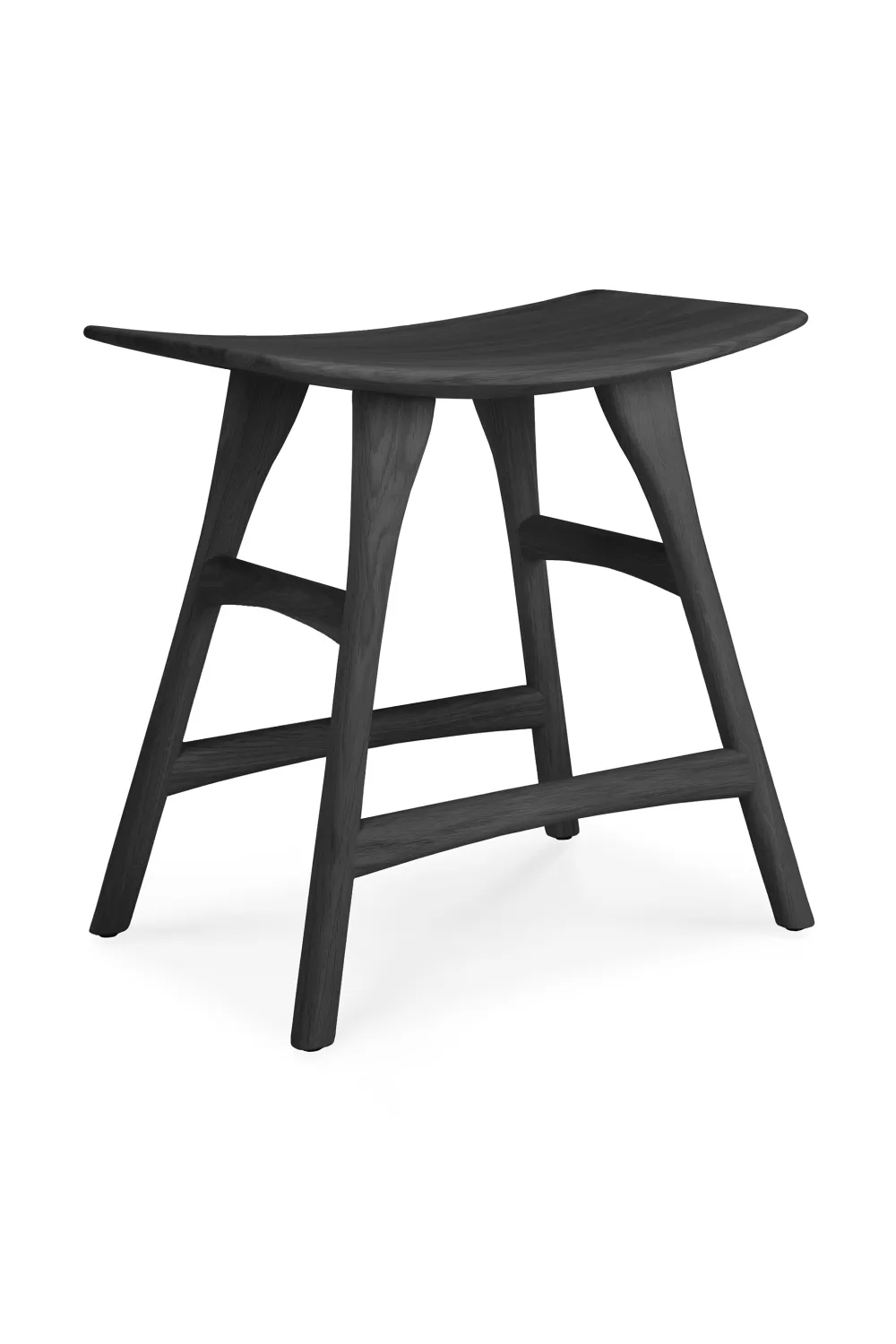 Black Oak Accent Stool | Ethnicraft Osso