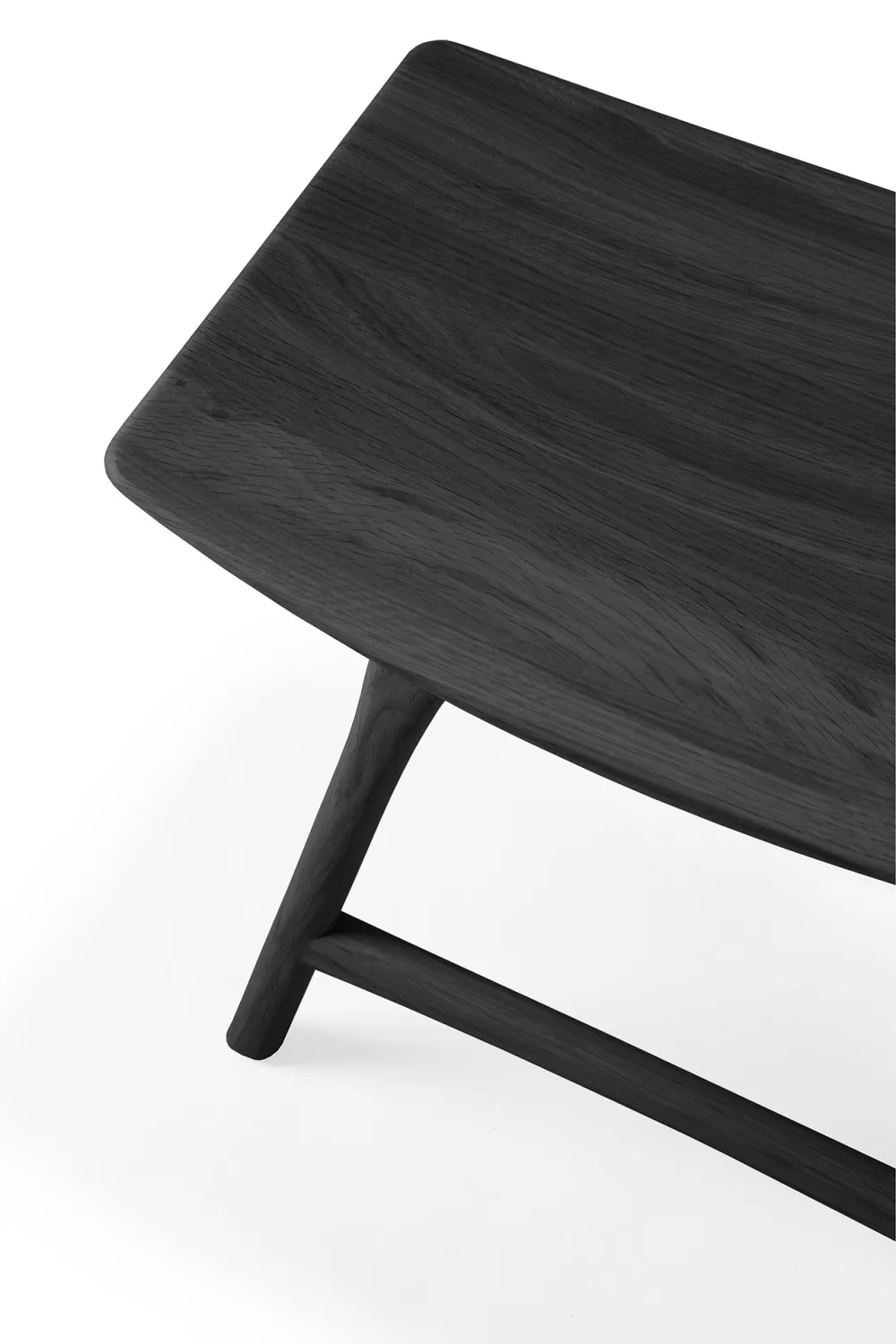 Black Oak Accent Stool | Ethnicraft Osso