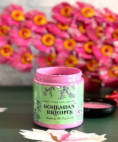 Bohemian Brights artisan DIY paint