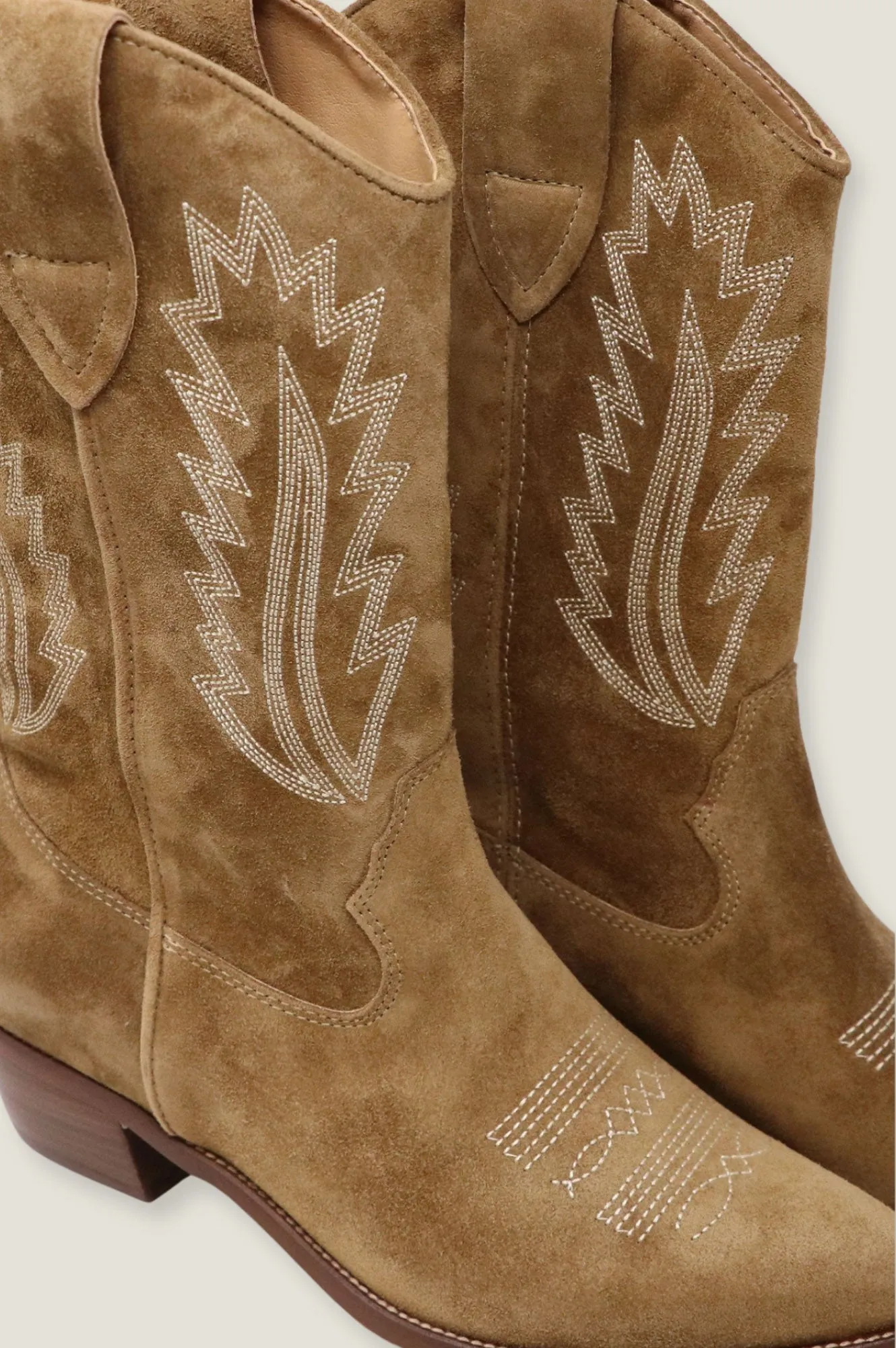 Camilla Cowboy Boots | Camel