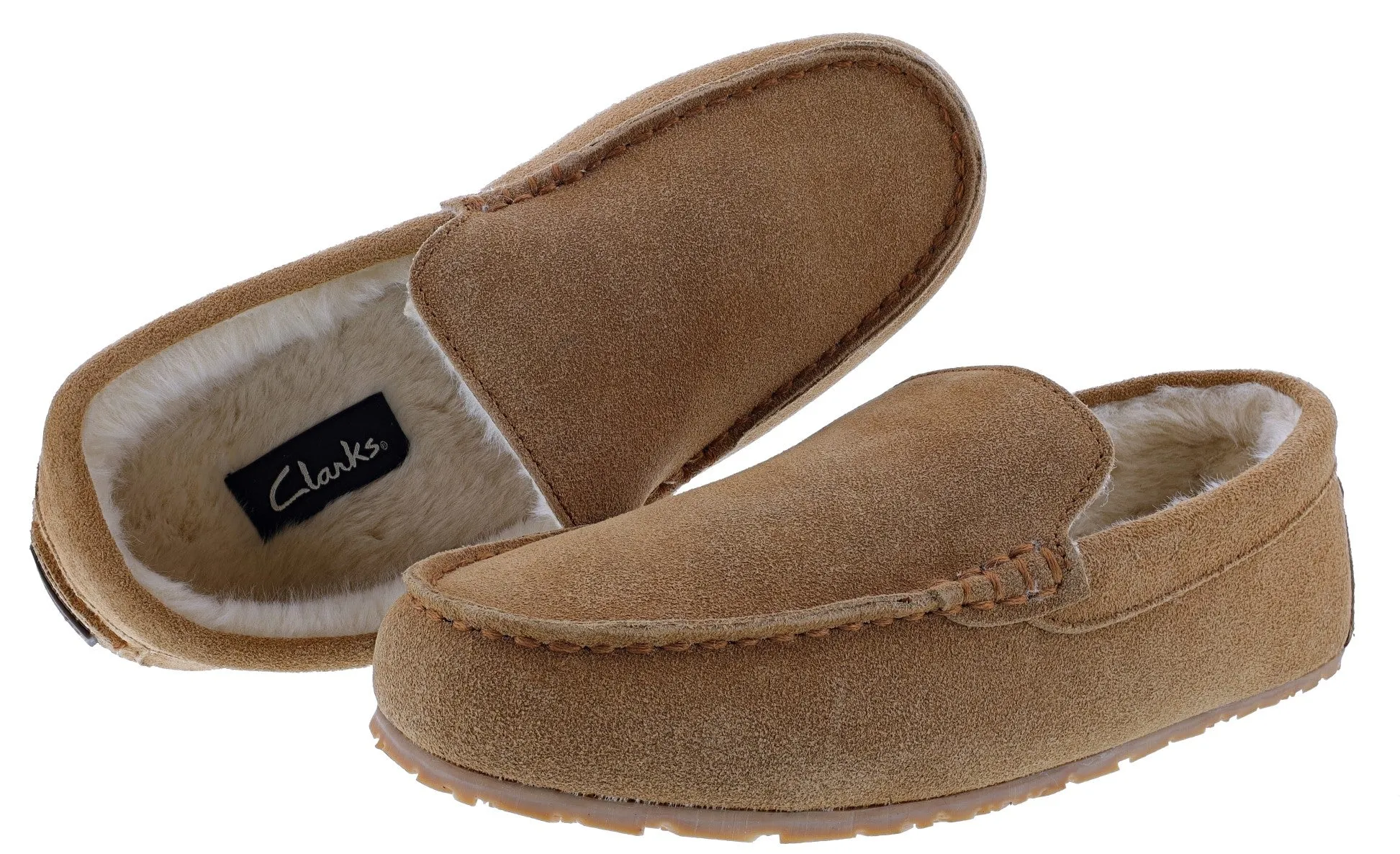 Clarks Men's Moccasin Romeo JMH1638 Indoor & Outdoor Clog Slippers