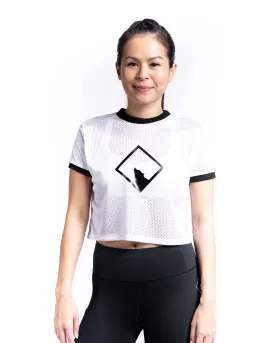 CruBox Mesh Cropped Tee