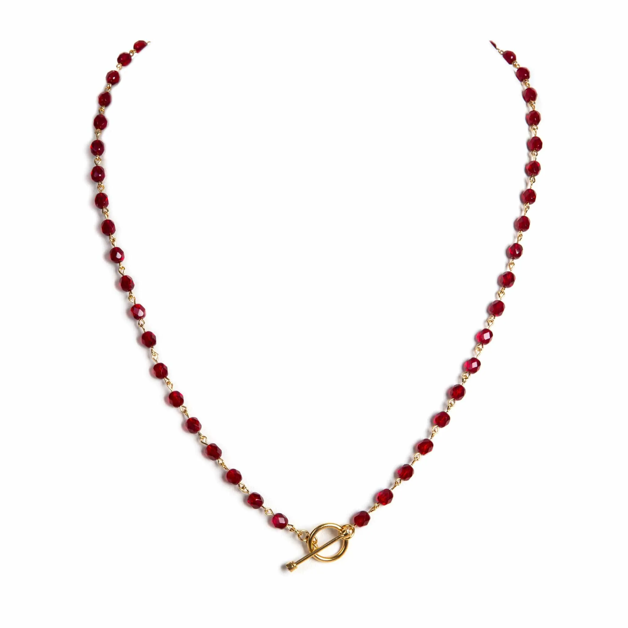 Delfina - 6mm Crystal Garnet