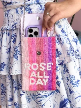 Glamfox - Pink Rainbow Rosè All Day Beaded Phone Case