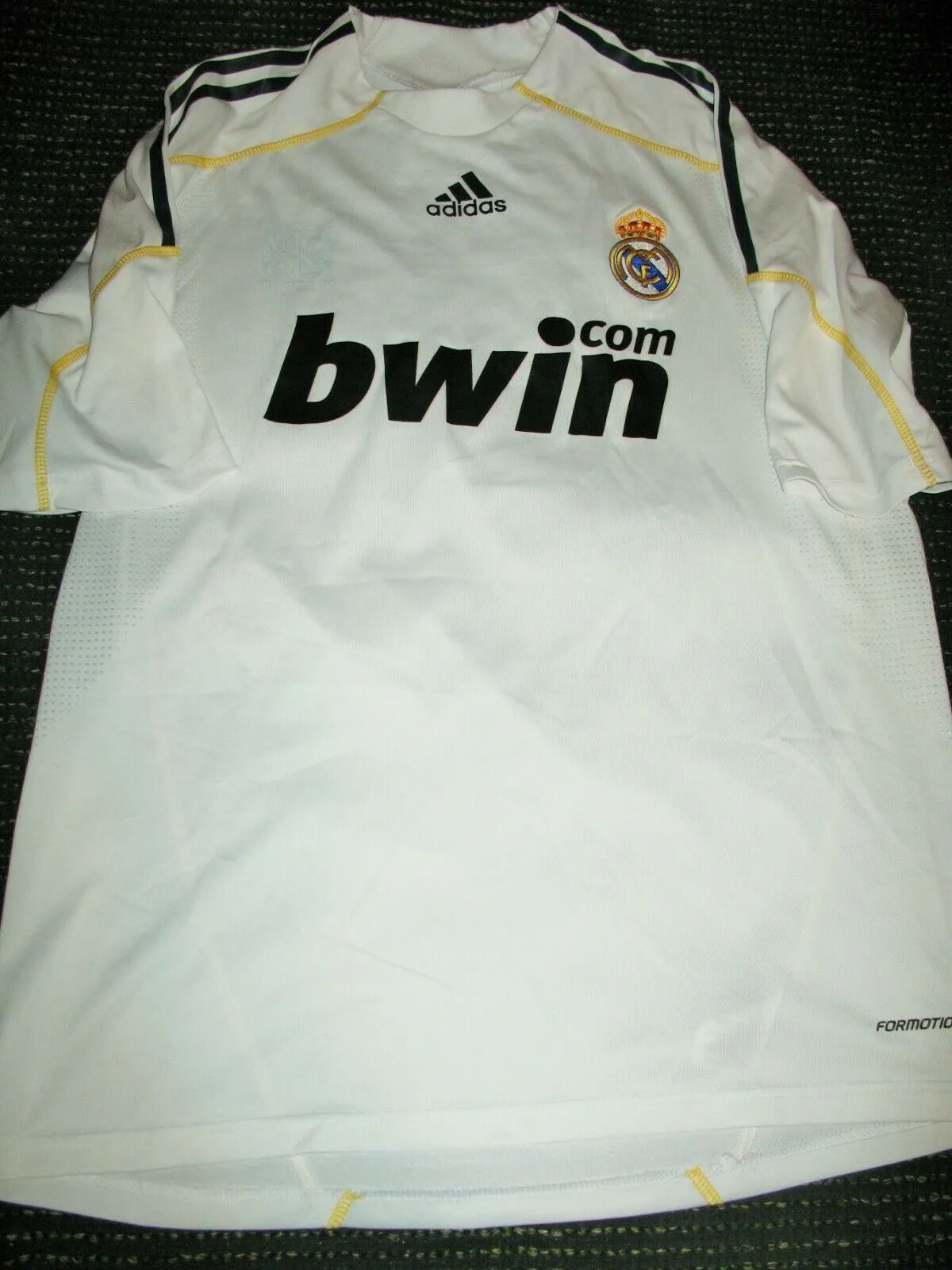 Guti Real Madrid 2009 2010 MATCH WORN FRIENDLY Jersey Shirt Camiseta L