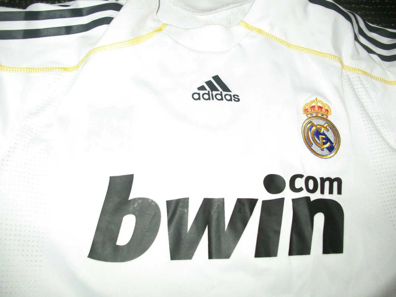 Guti Real Madrid 2009 2010 MATCH WORN FRIENDLY Jersey Shirt Camiseta L