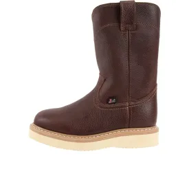 Justin Axe 10 Inch Wedge Soft Toe Light Brown