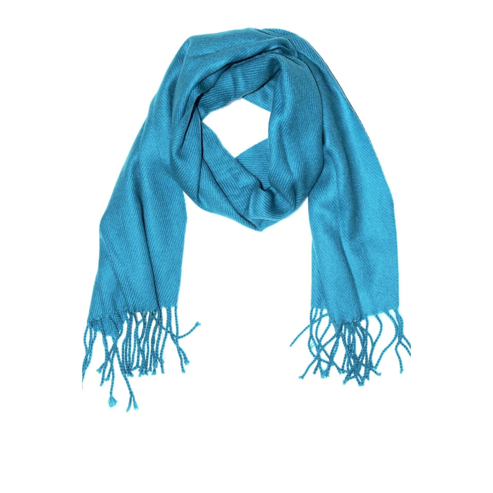 Lightweight Acrylic Scarf - Teal