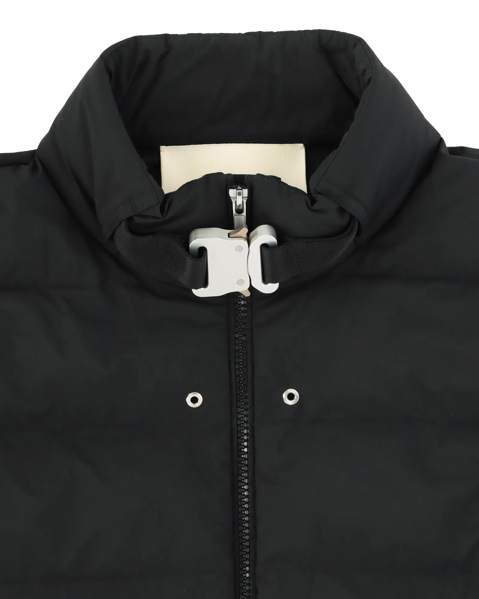 LIGHTWEIGHT BUCKLE PUFFER JACKET