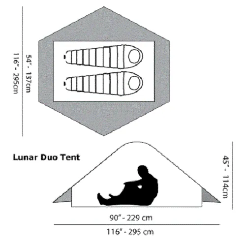 Lunar Duo Explorer (Silnylon) by Six Moon Designs