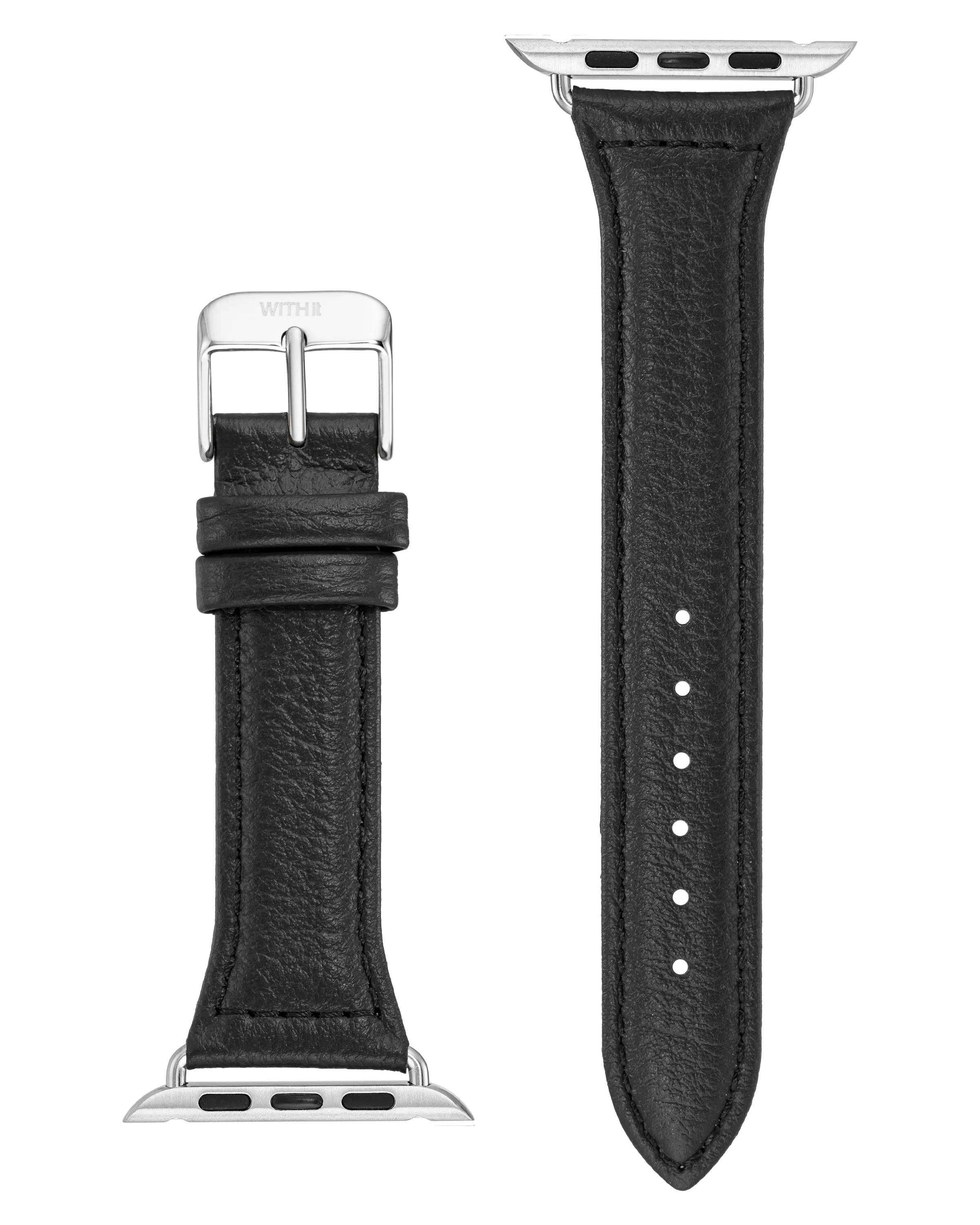 Pebble Grain Leather Band for Apple Watch®