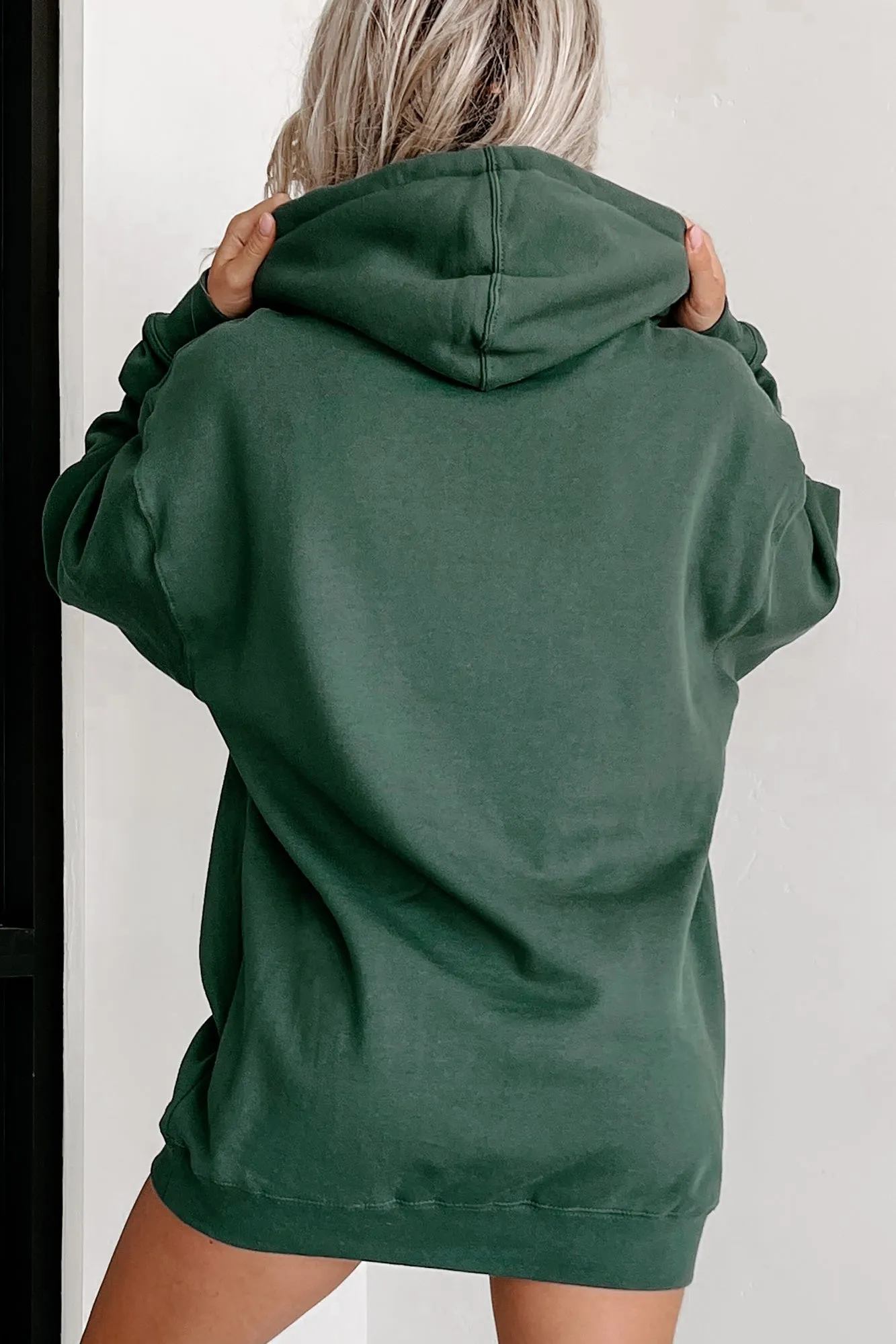 "Coffee & Voodoo" Graphic Hoodie (Alpine Green) - Print On Demand