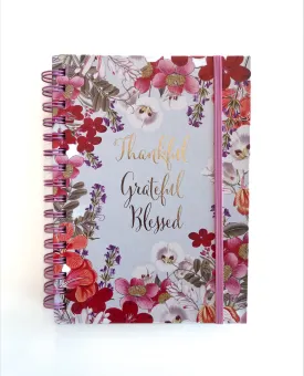 Red Flowers Spiral Notebook