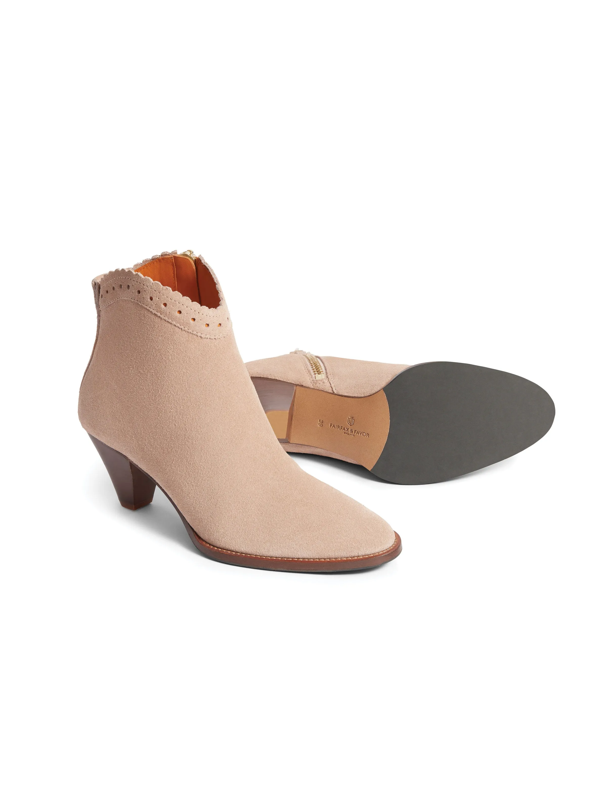 Regina Ankle Boot - Blush