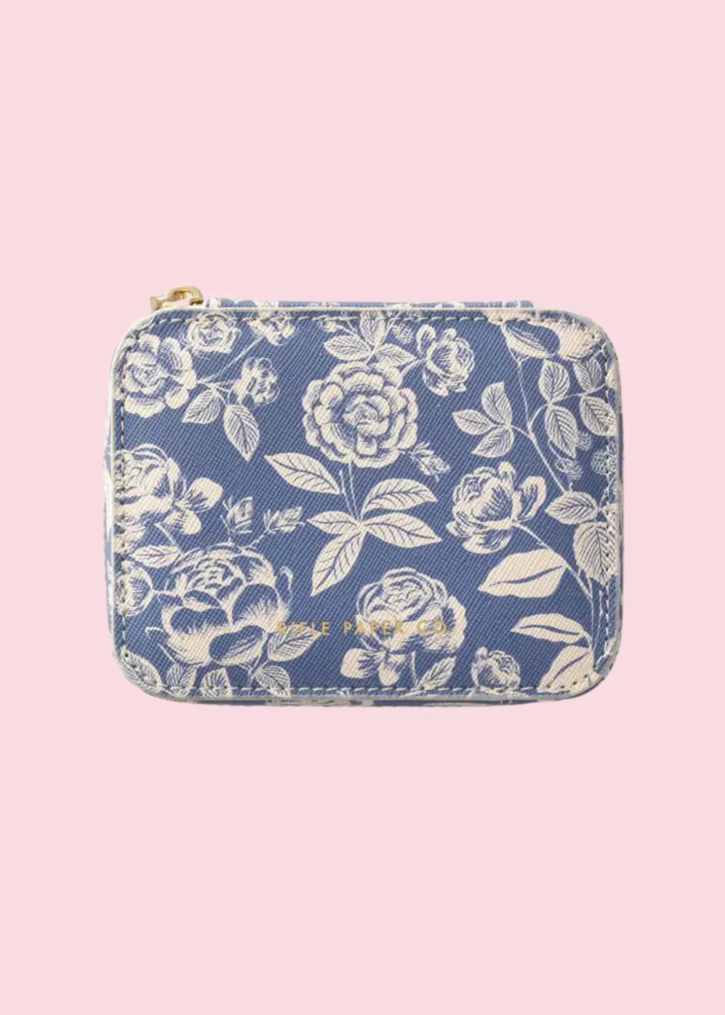 Rifle Paper Co. - English Rose Travel Jewelry Case