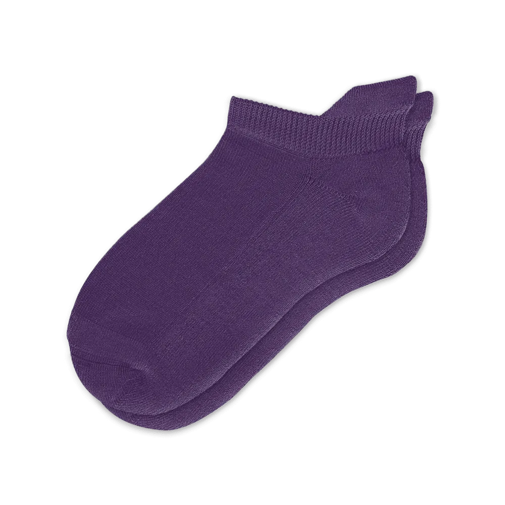 Royal Purple Ankle Diabetic Socks