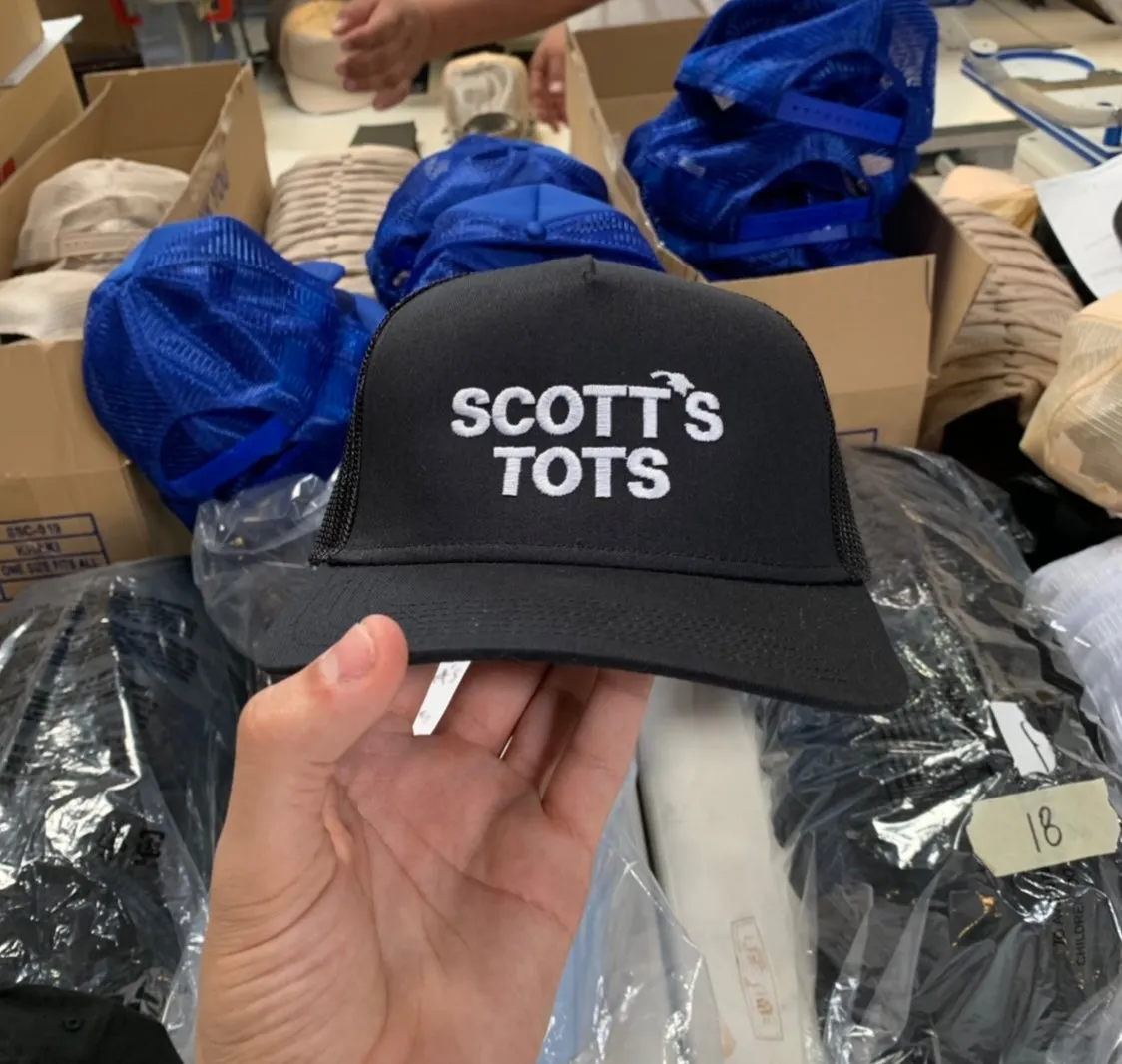 Scotts Tots - Premium Trucker Hat Black