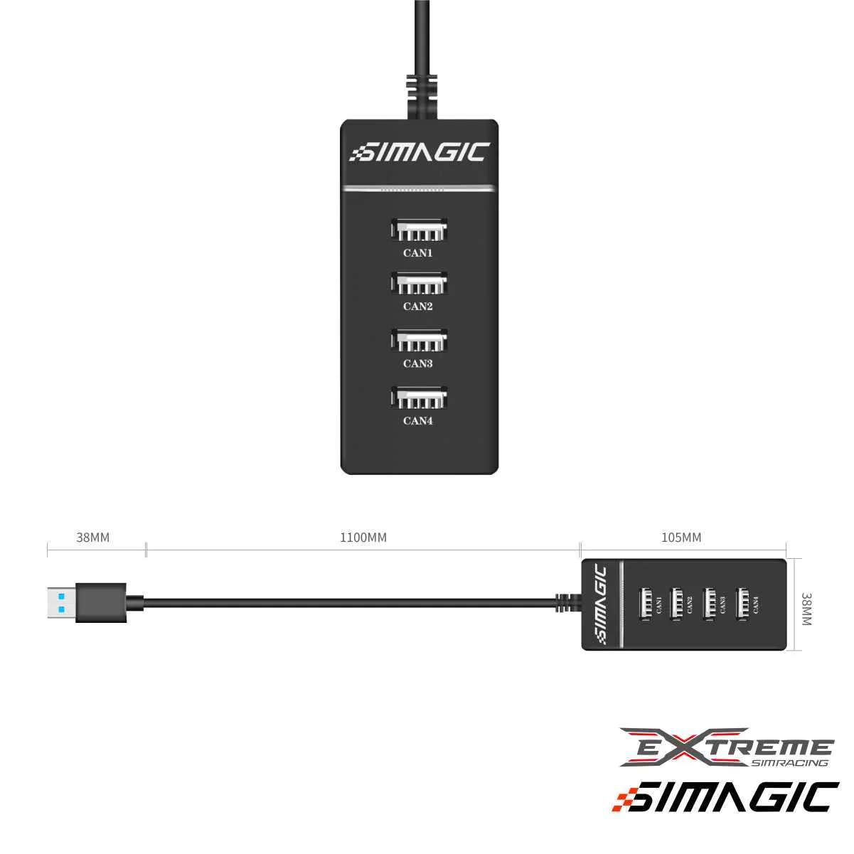 Simagic Wheelbase USB Extender