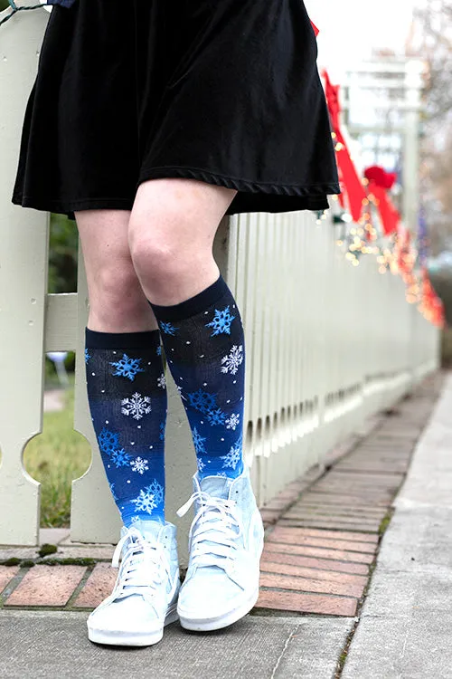 Snowflakes Knee High