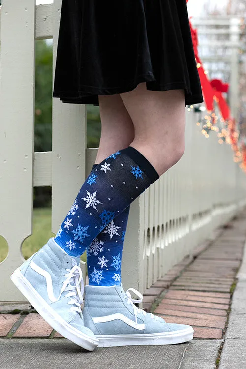 Snowflakes Knee High