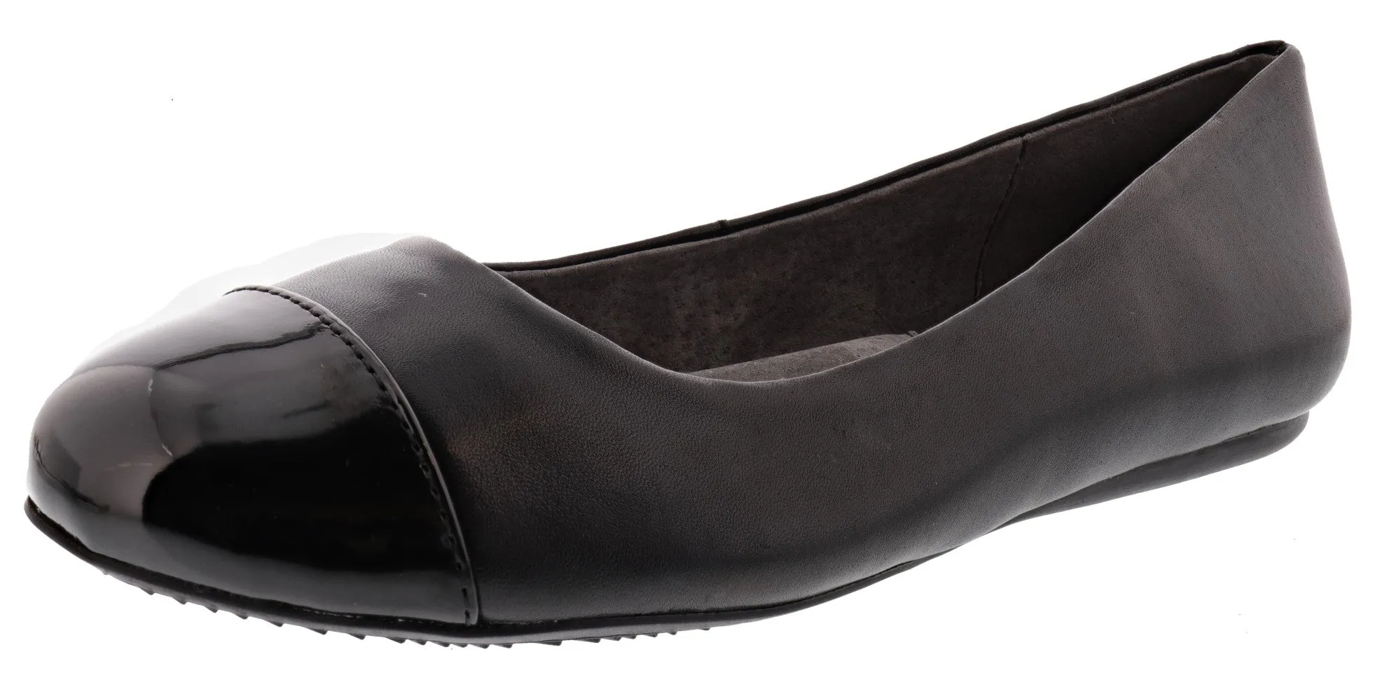 Softwalk Women's Napa Medium Width Slip On Ballerina Flats