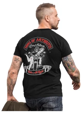 SONS OF ARTHRITIS RIDE ALL NIGHT CHAPTER - BLACK (SEE STYLES)