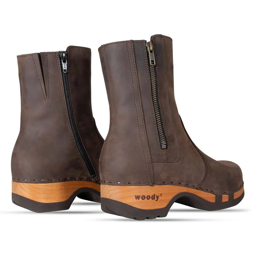 Veronika Damen Clog Stiefelette woody®