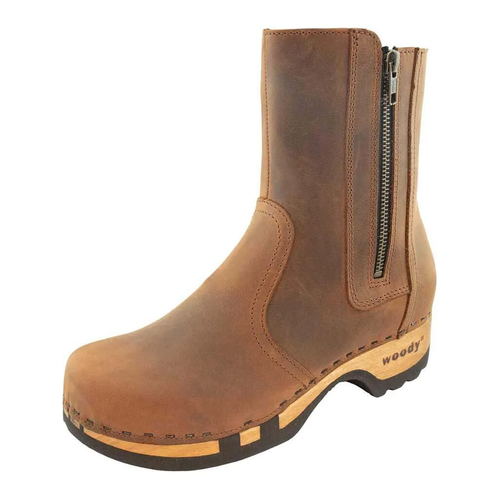 Veronika Damen Clog Stiefelette woody®