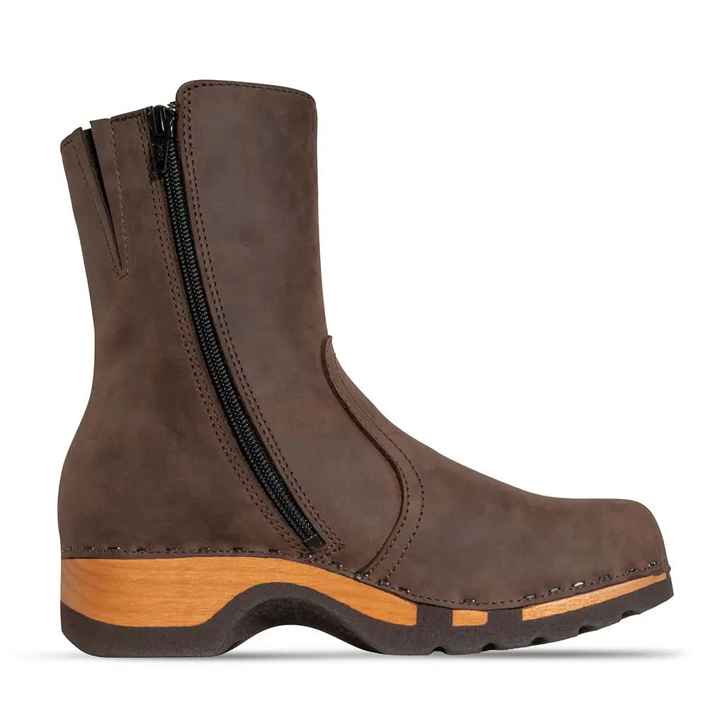 Veronika Damen Clog Stiefelette woody®