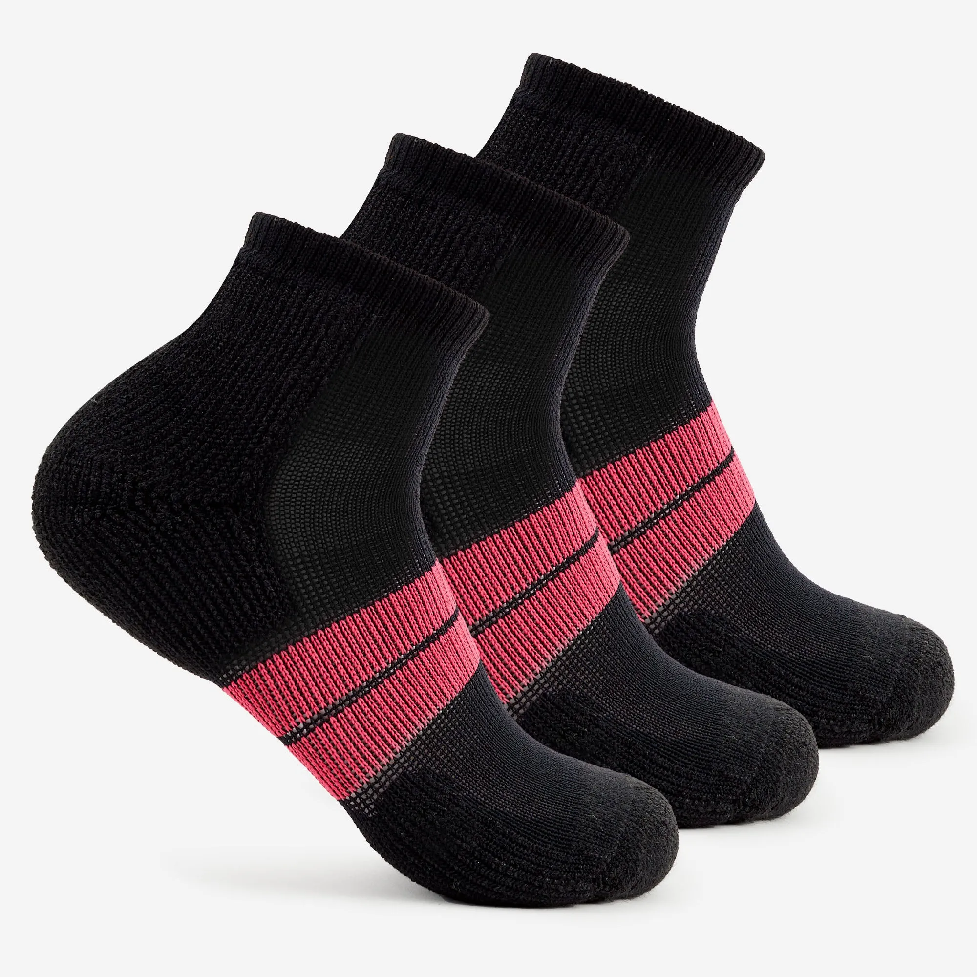 Women's Maximum Cushion Low-Cut Running Socks (3 Pairs) | 84NRCW